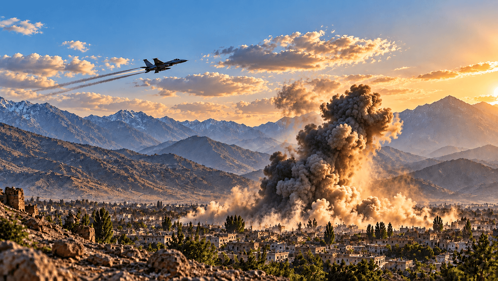 PAKISTAN STRIKES AFGHANISTAN — KABUL REPORTS CIVILIAN DEATHS